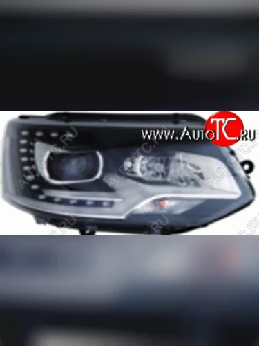 Правая фара (c электрокорректором, ксенон) DEPO Volkswagen Transporter T6 дорестайлинг (2015-2019)