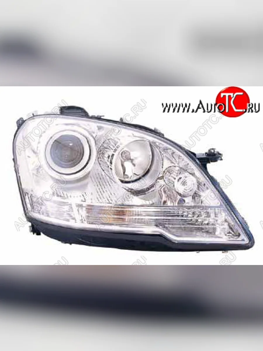 Правая фара (c электрокорректором, линзован) DEPO Mercedes-Benz ML class W164 рестайлинг (2008-2011)  в Перми Пермском крае