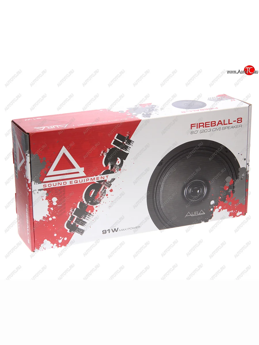 Колонки среднечастотные (Ø8 (20см), 51 ВТ) AURA FIREBALL-8 Peugeot Partner M49/M59 дорестайлинг (1997-2002)