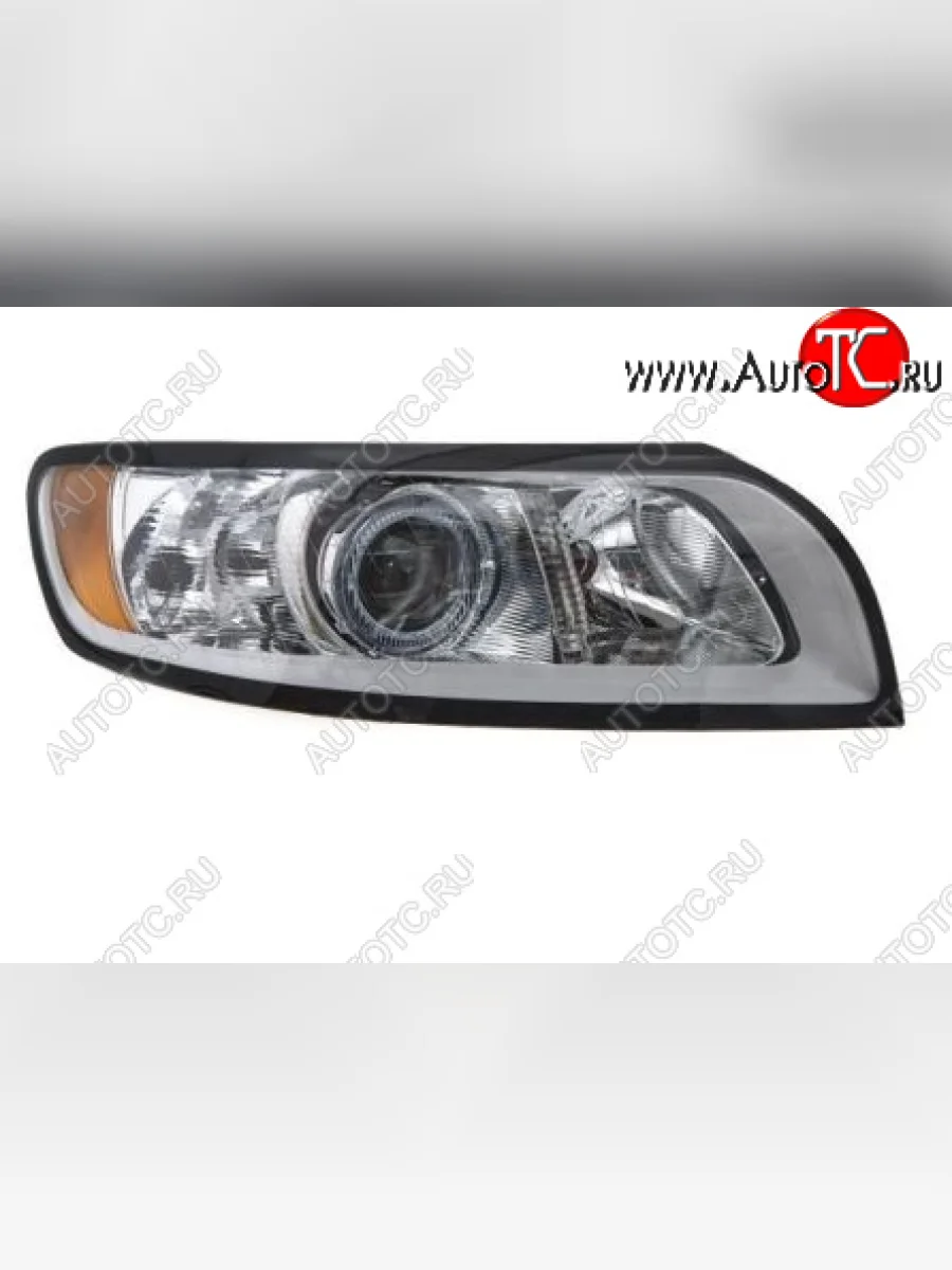 Правая фара (c электрокорректором) DEPO Volvo S40 MS седан рестайлинг (2007-2012)  в Воронеже Воронежской области