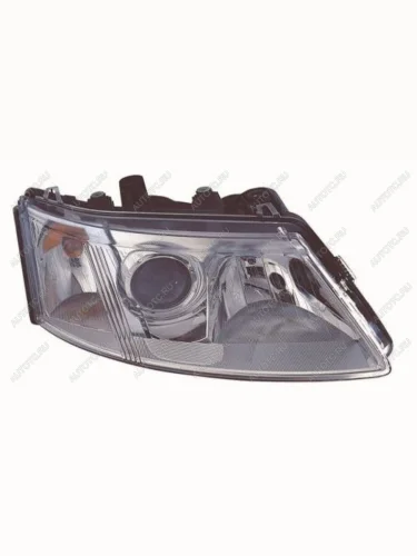 Правая фара (c электрокорректором) DEPO SAAB 9-3 YS3F седан дорестайлинг (2003-2007)
