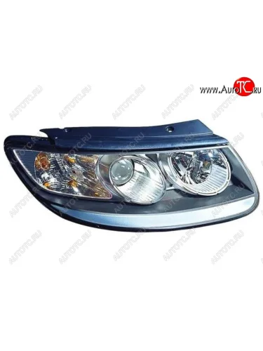 Правая фара (c электрокорректором) BODYPARTS Hyundai Santa Fe CM дорестайлинг (2006-2009)