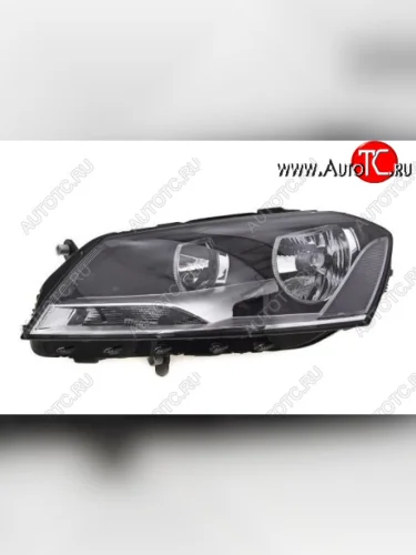 Левая фара (c электрокорректором) DEPO Volkswagen Passat B7 седан (2010-2015)
