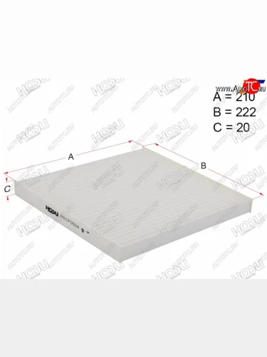 Фильтр салона HOSU Nissan Micra  K13 - Note  2