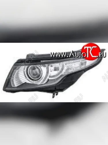 Левая фара (c электрокорректором, ксенон) DEPO Land Rover Range Rover Evoque 1 L538 дорестайлинг 5 дв. (2011-2015)