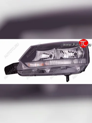 Левая фара (c электрокорректором) DEPO Skoda Yeti (2013-2018)