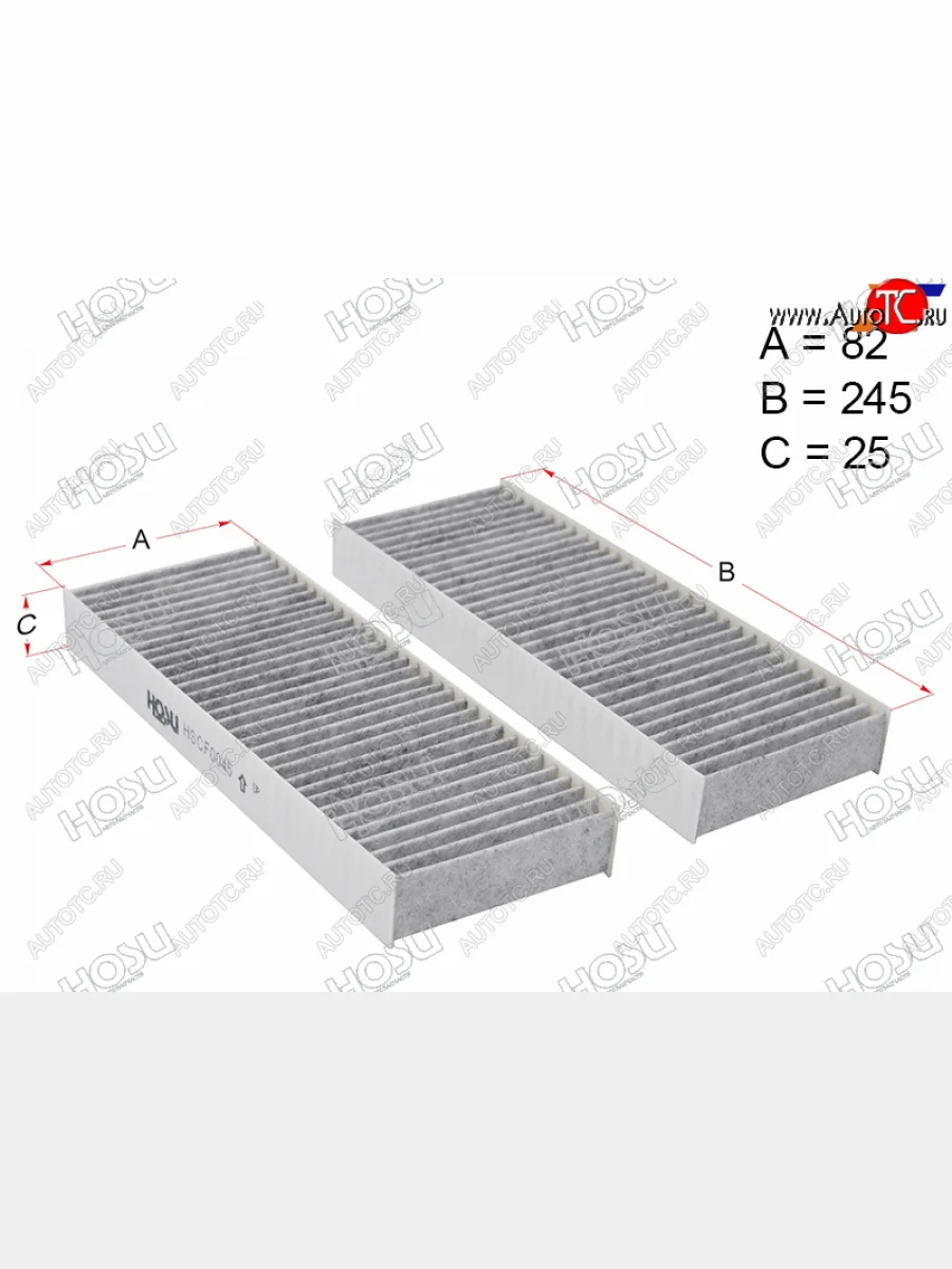 Фильтр салона угольный HOSU  Nissan  Maxima  A33, Rnessa, Skyline  R34  в Керчи Республика Крым