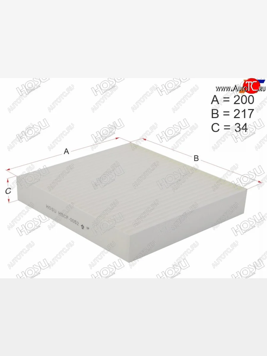 Фильтр салона HOSU  Renault  Logan  2, Sandero  2  в Керчи Республика Крым