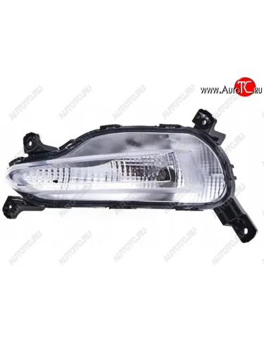 Левая противотуманная фара (ДХО) BodyParts Hyundai Solaris HCR седан дорестайлинг (2017-2020)