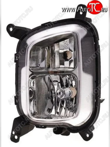 Левая противотуманная фара (ДХО) DEPO KIA Sorento XM рестайлинг (2012-2015)