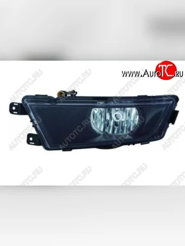 Левая противотуманная фара DEPO Skoda Octavia A7 дорестайлинг лифтбэк (2012-2017)