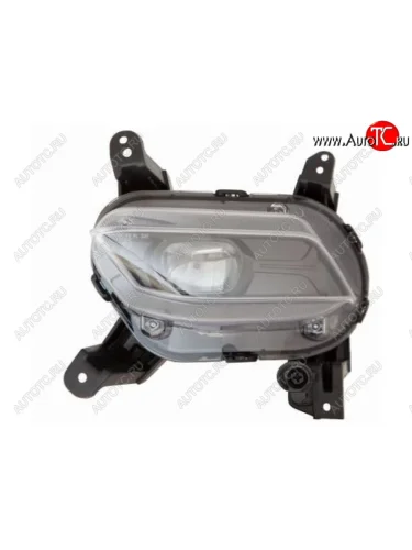 Левая противотуманная фара (диодная) DEPO Hyundai Santa Fe TM дорестайлинг (2018-2021)