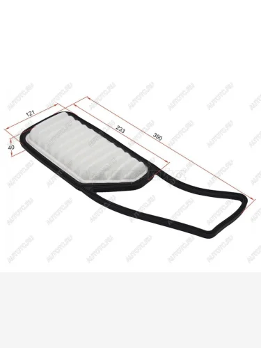 Фильтр воздушный SAT Daihatsu Mira e:S  LA300S,LA310S (2011-2017) дорестайлинг, рестайлинг