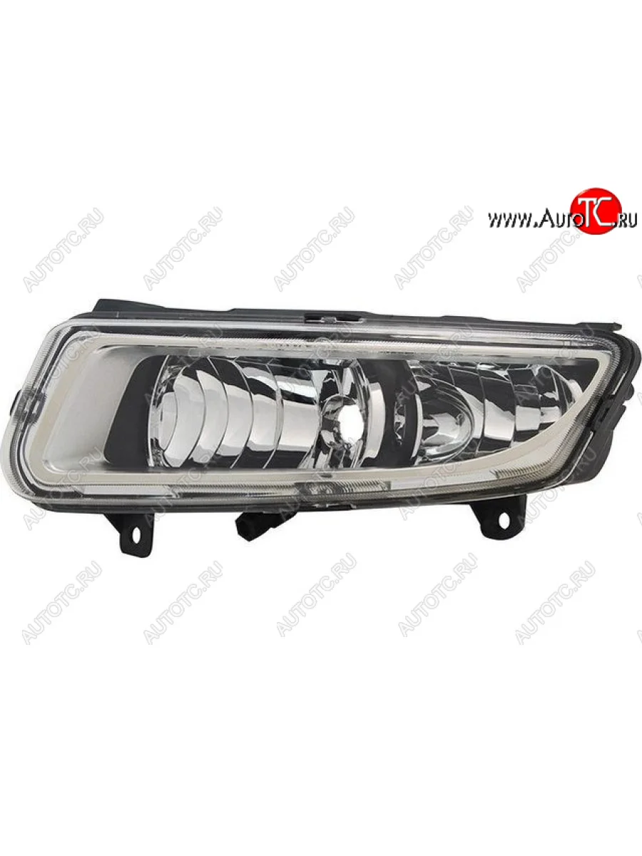 Левая противотуманная фара (ДХО) DEPO Volkswagen Polo Mk5 6R,6C,61 седан рестайлинг (2015-2020)  в Перми Пермском крае