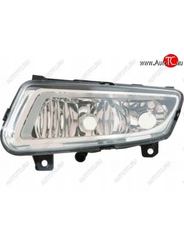 Левая противотуманная фара (ДХО) DEPO Volkswagen Polo Mk5 6R,6C,61 седан рестайлинг (2015-2020)