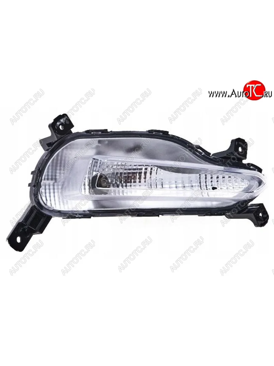 Правая противотуманная фара (ДХО) DEPO Hyundai Solaris HCR седан дорестайлинг (2017-2020)  в Перми Пермском крае