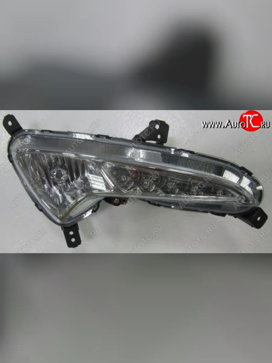 Правая противотуманная фара (диодная) BODYPARTS Hyundai Solaris RBr седан рестайлинг (2014-2017)  в Керчи Республика Крым