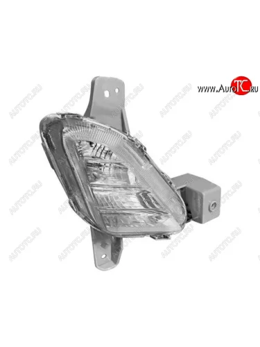 Правая противотуманная фара (ДХО) DEPO Hyundai Sonata LF рестайлинг (2017-2019)