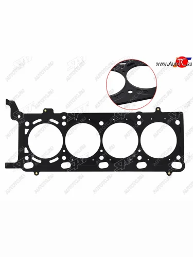 Прокладка ГБЦ 4,4 1,74mm M62 V8 5-8 цилиндр SAT BMW X5  E53 (2003-2006) рестайлинг