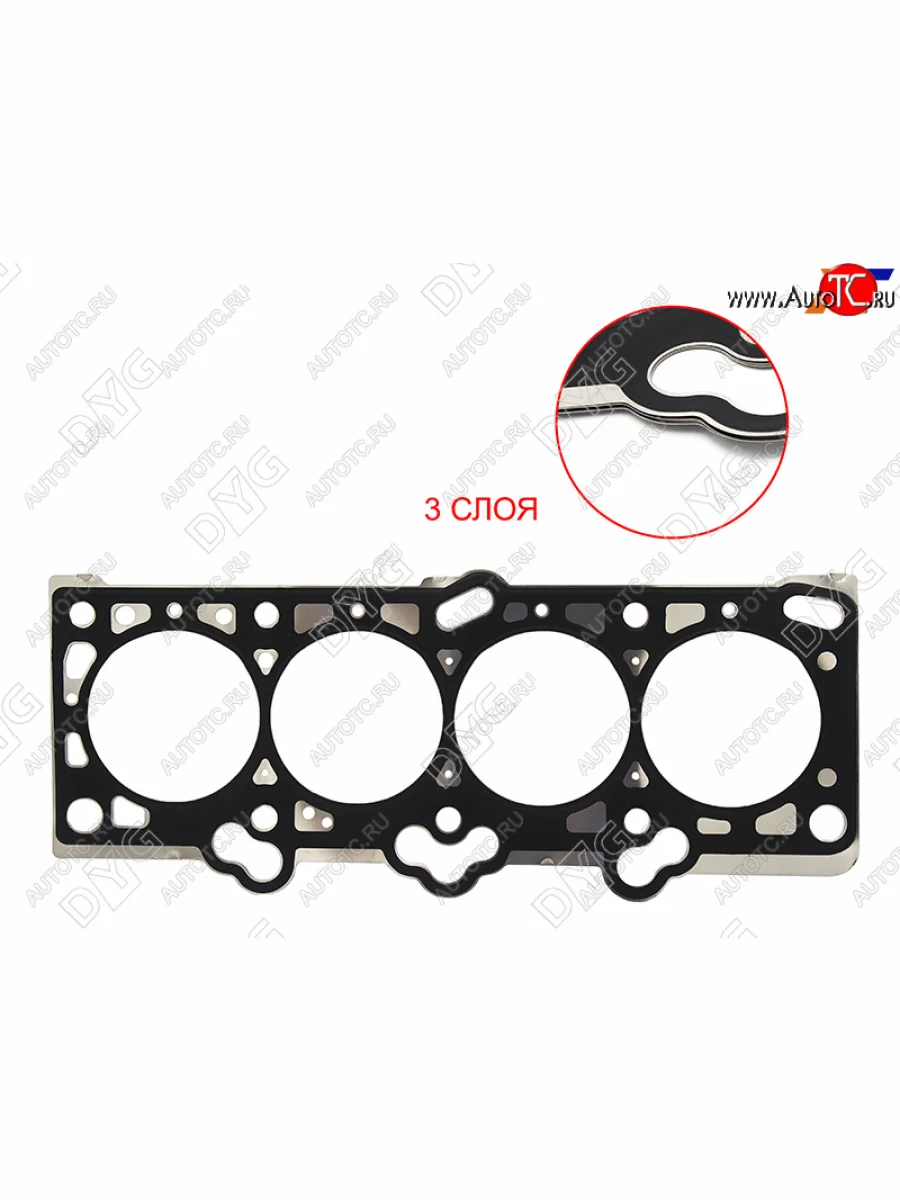 Прокладка ГБЦ G4GCG4GB 1,82,0(металл) DYG Hyundai Elantra MD дорестайлинг (2010-2013)  в Воронеже Воронежской области