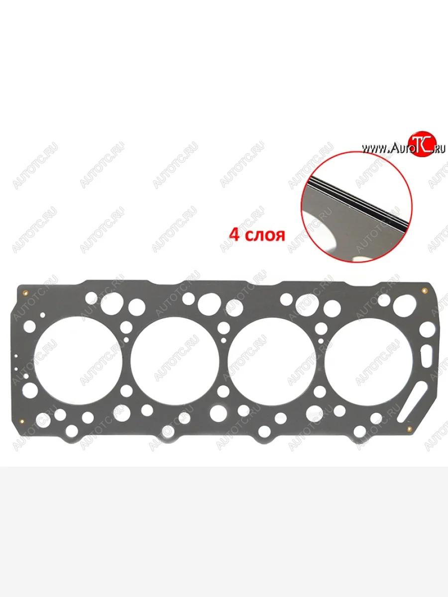 Прокладка ГБЦ D4BH 2,5 (T-1,50) металл DYG Hyundai Starex/Grand Starex/H1 TQ дорестайлинг (2007-2013)  в Керчи Республика Крым