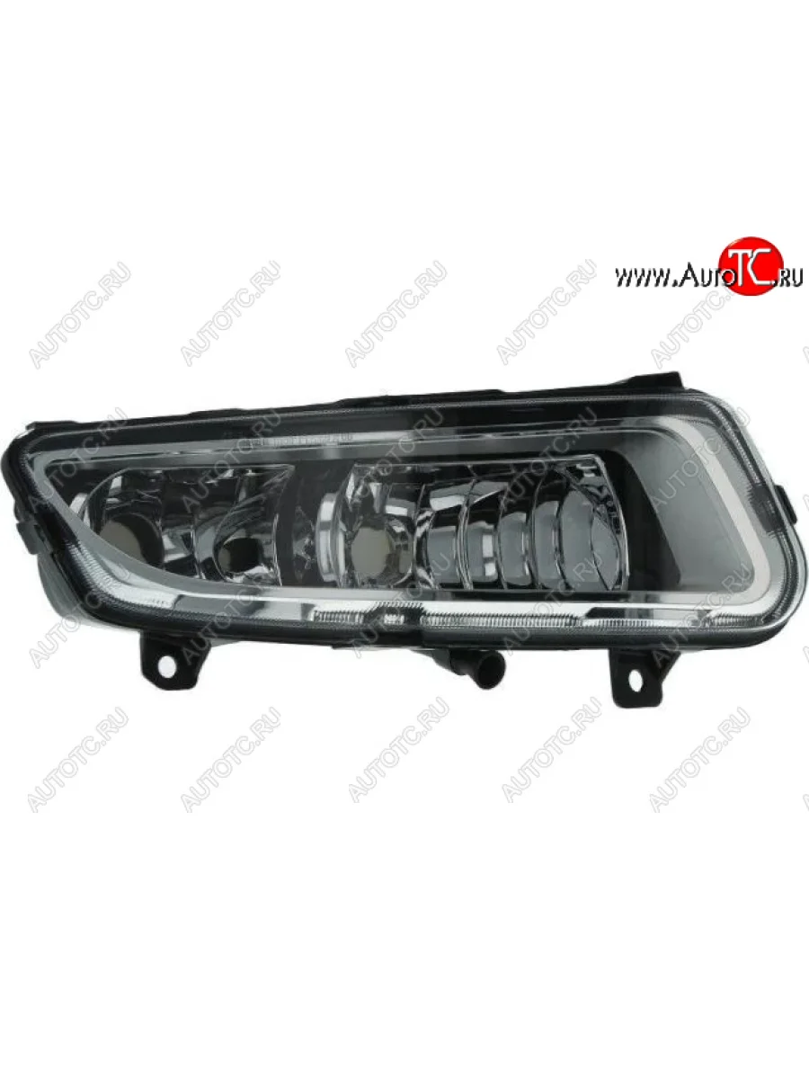 Правая противотуманная фара (ДХО) CHINA Volkswagen Polo Mk5 6R,6C,61 хэтчбек 5 дв. дорестайлинг (2009-2015)  в Самаре Самарской области