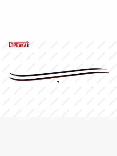 Водостоки лобового стекла Премиум Стрелка11  (черные) Changan CS75 1-ый рестайлинг (2018-2022)
