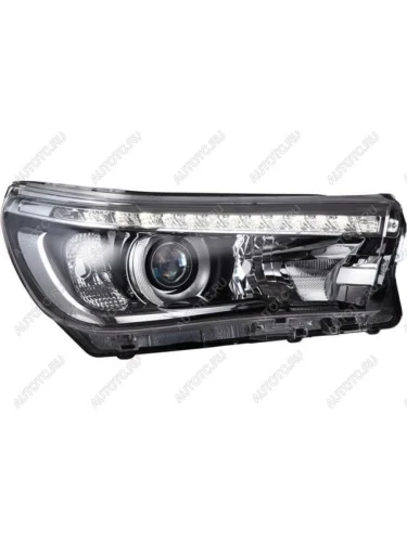 Правая фара (линзован) BODYPARTS Toyota Hilux AN120 дорестайлинг (2016-2020)