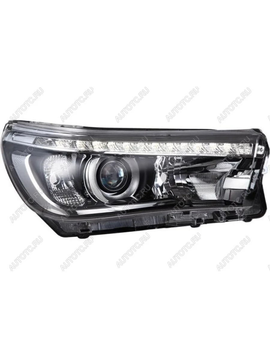 Правая фара (линзован) BODYPARTS Toyota Hilux AN120 дорестайлинг (2016-2020)  в Самаре Самарской области