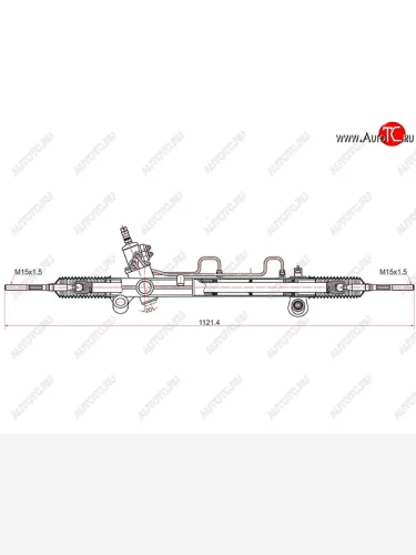 Рейка рулевая LHD SAT Lexus ES300 XV30 дорестайлинг (2001-2003)