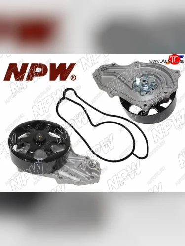 Насос водяного охлаждения с прокладкой K2024A NPW Honda Civic FD седан дорестайлинг (2005-2008)