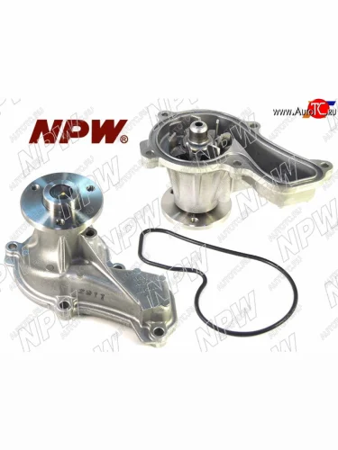 Насос водяного охлаждения с прокладкой R18A NPW Honda Civic FD седан дорестайлинг (2005-2008)