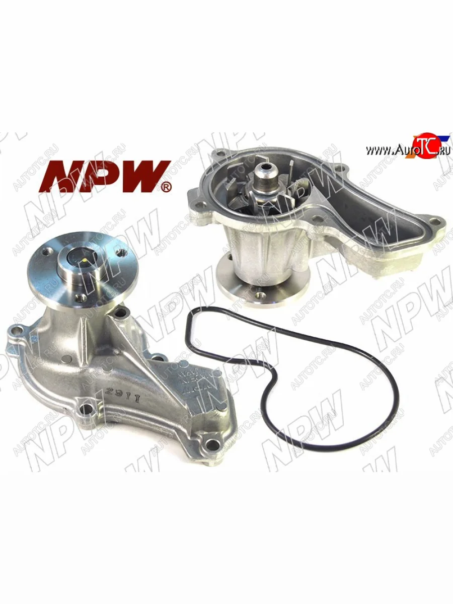 Насос водяного охлаждения с прокладкой R18A NPW Honda Civic FD седан дорестайлинг (2005-2008)  в Перми Пермском крае