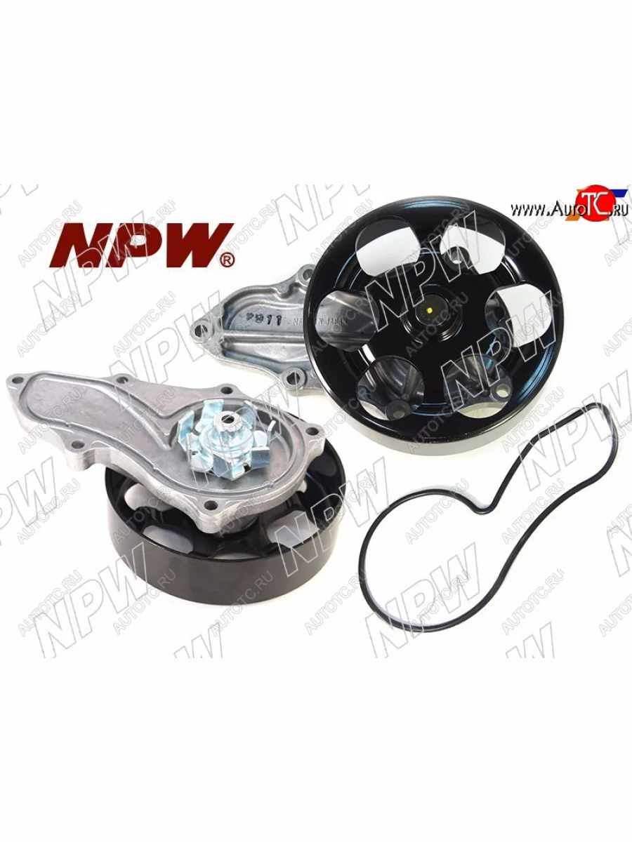 Насос водяного охлаждения с прокладкой K20 NPW Honda CR-V RE1,RE2,RE3,RE4,RE5,RE7 дорестайлинг (2007-2010)  в Перми Пермском крае