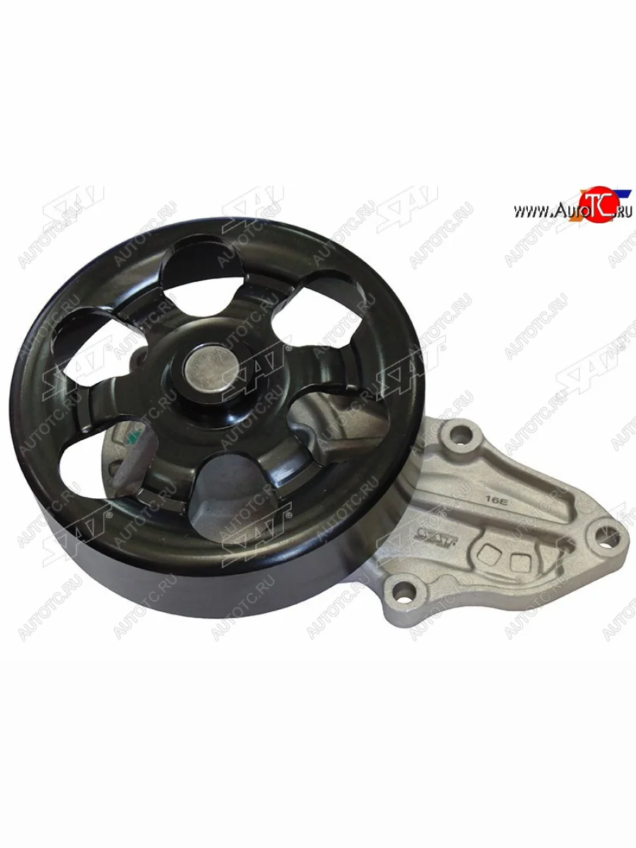 Насос водяного охлаждения с прокладкой K24 SAT Honda CR-V RE1,RE2,RE3,RE4,RE5,RE7 дорестайлинг (2007-2010)  с доставкой в г. Керчь