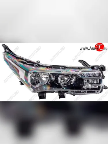 Правая фара (диодная, под корректор) DEPO Toyota Corolla E180 дорестайлинг (2013-2016)