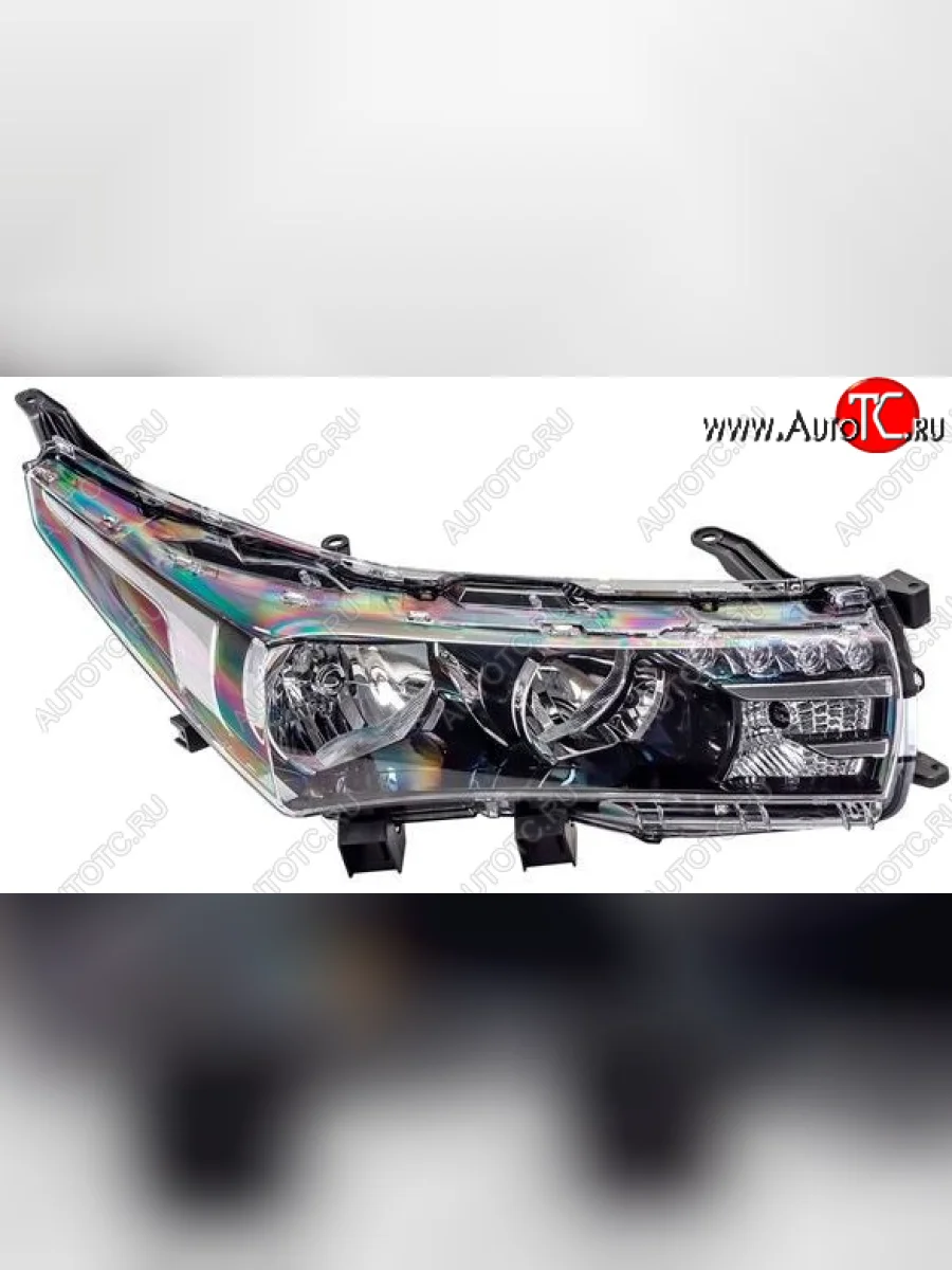 Правая фара (диодная, под корректор) DEPO Toyota Corolla E180 дорестайлинг (2013-2016)  в Самаре Самарской области