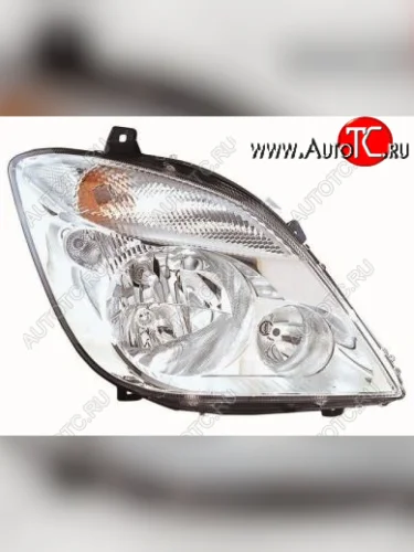 Правая фара (под корректор) DEPO Mercedes-Benz Sprinter W906 (2006-2013)