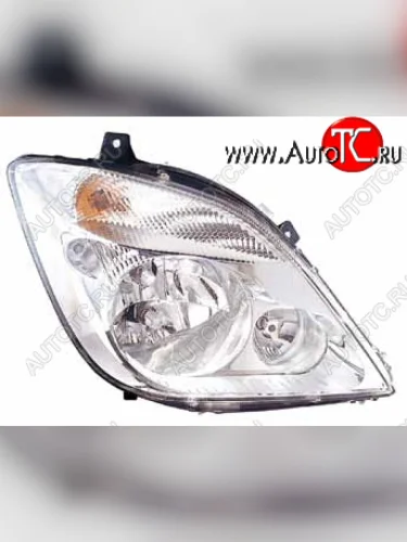Правая фара (под корректор) DEPO Mercedes-Benz Sprinter W906 (2006-2013)
