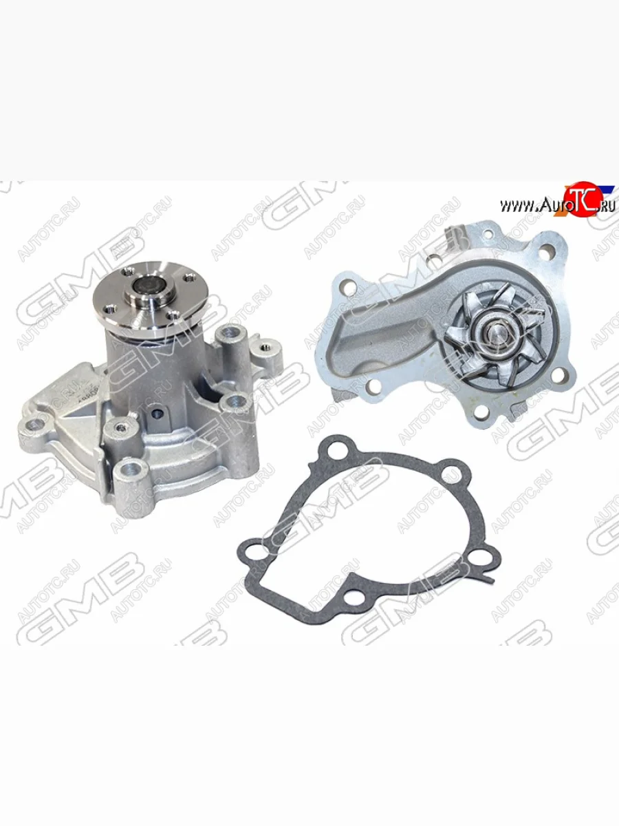 Насос водяного охлаждения с прокладкой 4G1315 GMB Mitsubishi Lancer 9 CS универсал 1-ый рестайлинг (2003-2005)  с доставкой в г. Керчь