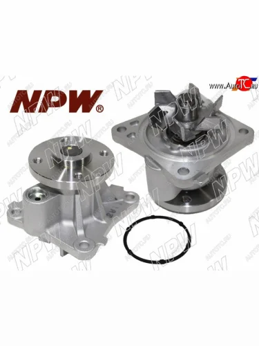 Насос водяного охлаждения с прокладкой 4A914A92 NPW Mitsubishi Lancer 10 CY седан рестайлинг (2011-2017)