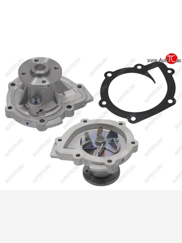 Насос водяного охлаждения с прокладкой 4N15 GMB Mitsubishi L200 5 KK,KL рестайлинг (2018-2022)