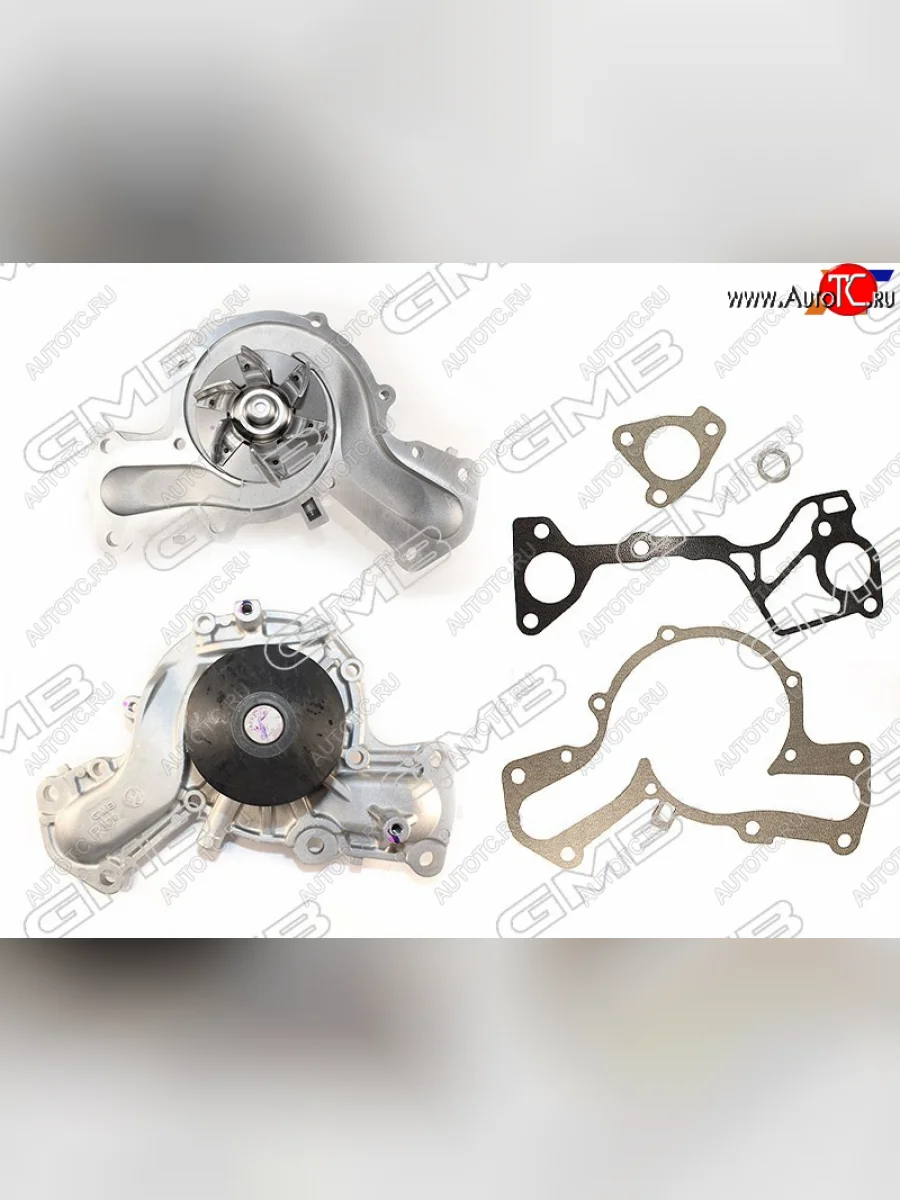 Насос водяного охлаждения с прокладкой 6G727475 GMB Mitsubishi Montero V60 5 дв. рестайлинг (1999-2006)  в Керчи Республика Крым