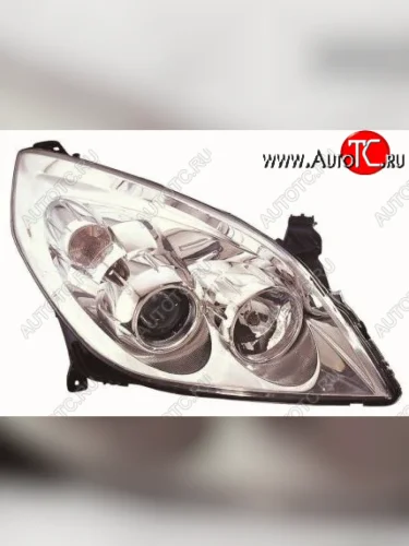 Правая фара (линзован, под корректор) DEPO Opel Vectra C седан рестайлинг (2005-2008)