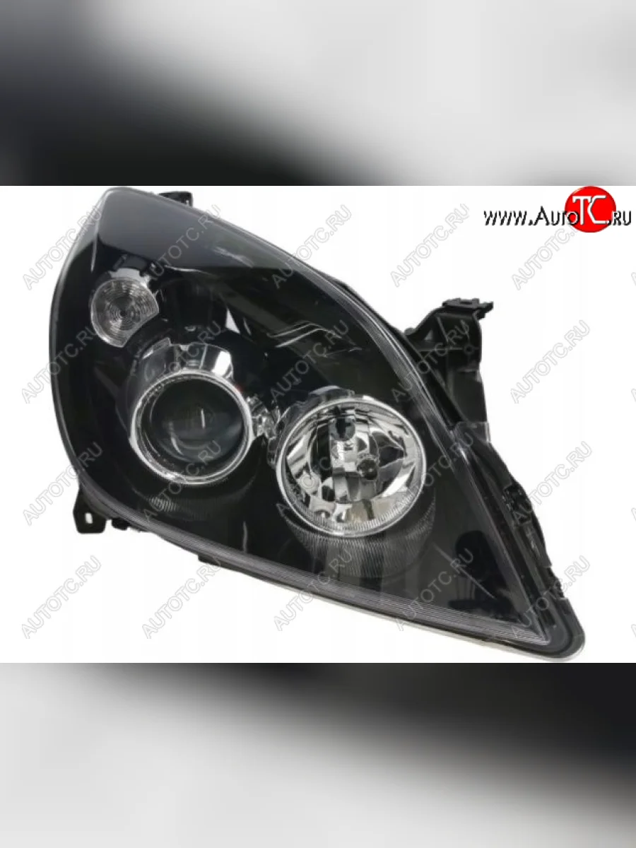 Правая фара (линзован, под корректор) DEPO Opel Vectra C седан рестайлинг (2005-2008)  с доставкой в г. Керчь