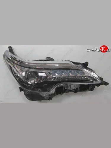 Правая фара (диодная, под корректор) DEPO Toyota Fortuner AN160 дорестайлинг (2015-2020)