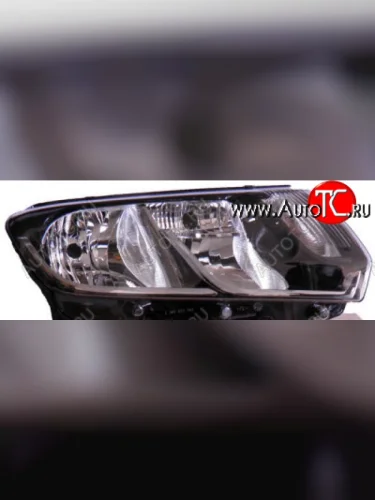 Правая фара (под корректор) DEPO Renault Logan 2 дорестайлинг (2014-2018)