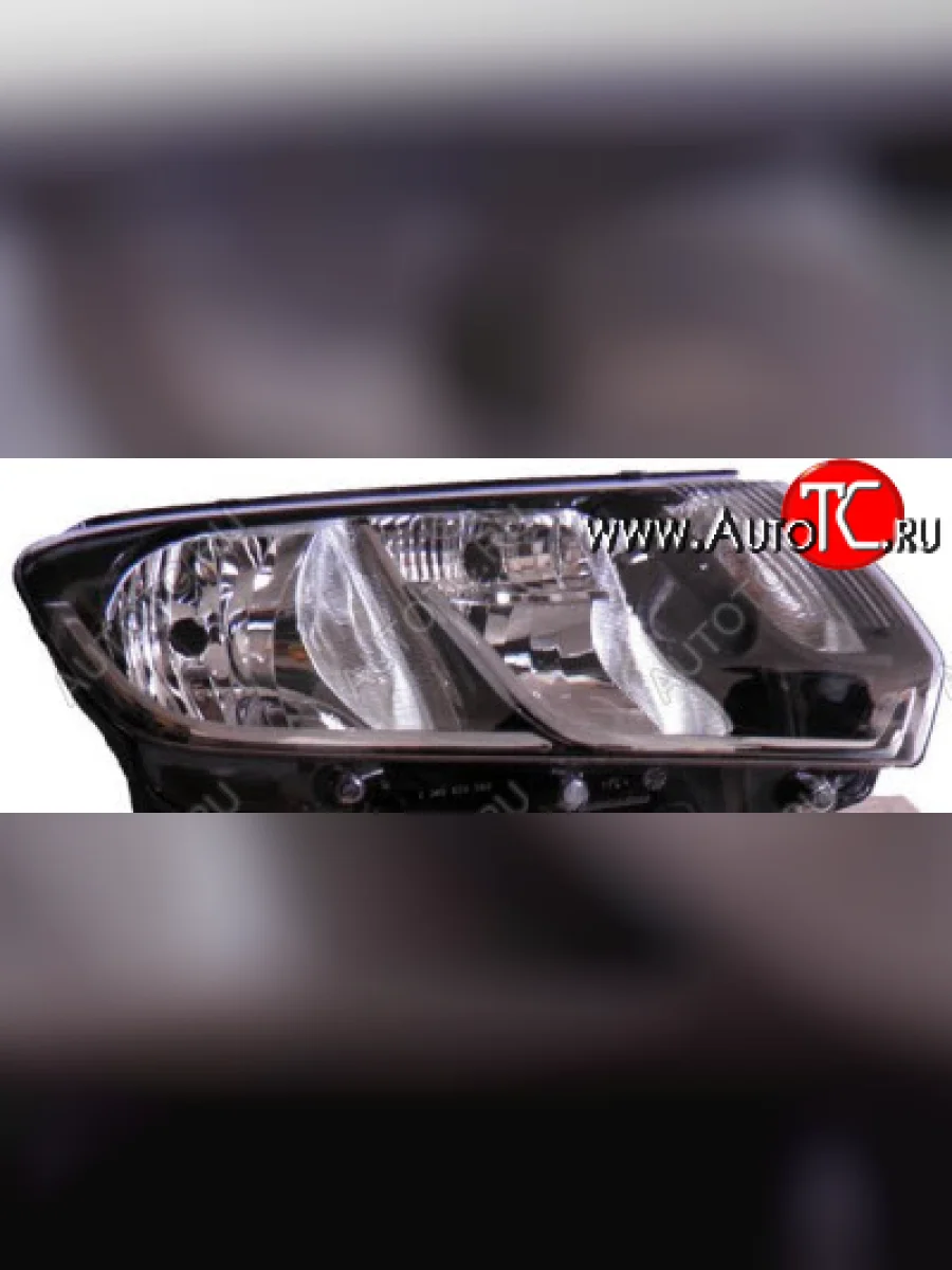 Правая фара (под корректор) DEPO Renault Logan 2 дорестайлинг (2014-2018)  в Керчи Республика Крым