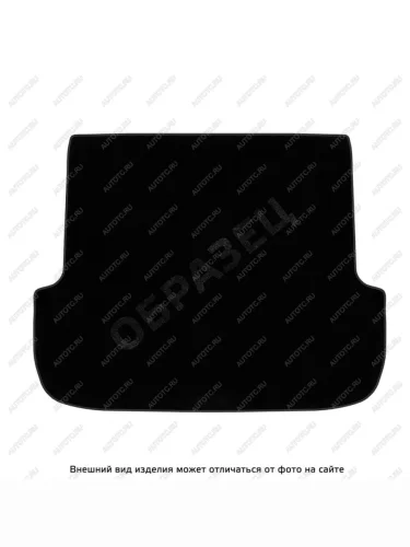 Ковры текстильные в багажное отделение (5 мест) Norplast (LUX черные) Audi Q8 4MN (2018-2022)