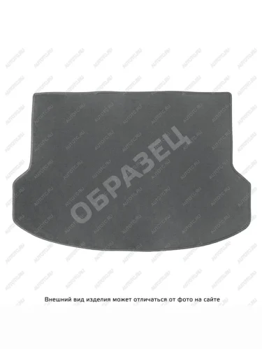 Ковры текстильные в багажное отделение (7 мест, разложенный 3 ряд) Norplast (Comfort серые) Audi Q7 4M дорестайлинг (2015-2020)